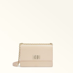 Dámské Crossbody Kabelky Furla 1927 Krém | 2350-RLOIG