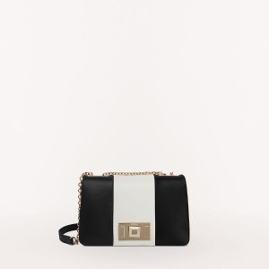 Dámské Crossbody Kabelky Furla LULU Černé | 6783-EDZJC