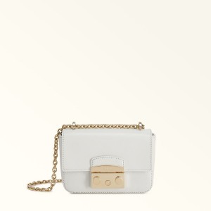 Dámské Crossbody Kabelky Furla METROPOLIS Bílé | 0483-CGPUT