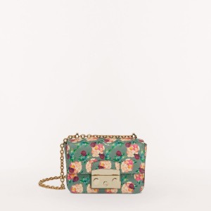 Dámské Crossbody Kabelky Furla METROPOLIS Zelene | 8073-TWOFJ