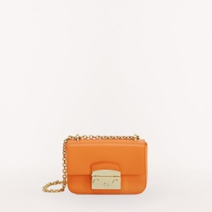 Dámské Crossbody Kabelky Furla METROPOLIS Oranžové | 6093-BTZAH