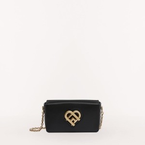 Dámské Crossbody Kabelky Furla MY JOY Černé | 5712-HJLAM