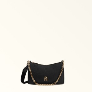 Dámské Crossbody Kabelky Furla PRIMULA Černé | 7269-QLESR