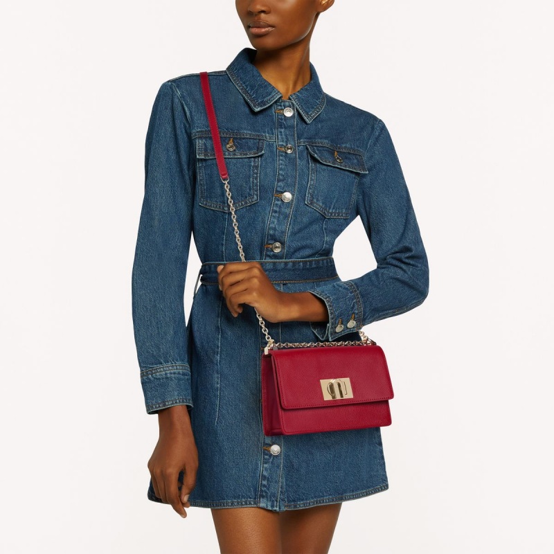 Dámské Crossbody Kabelky Furla 1927 Claret | 9187-HJNRT