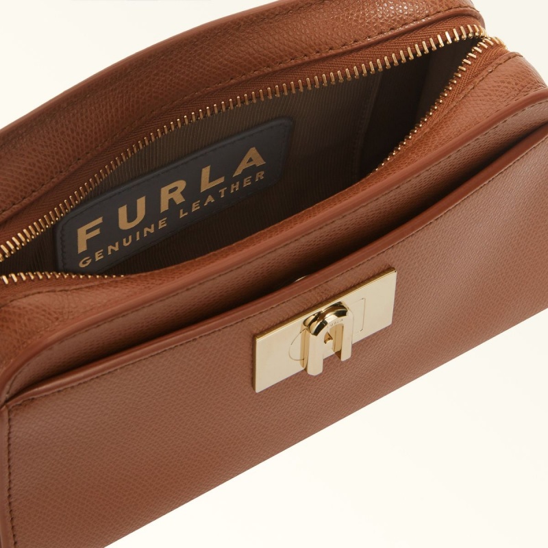 Dámské Crossbody Kabelky Furla 1927 Hnědé | 9612-BYNJW