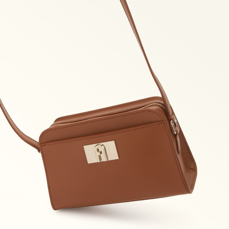 Dámské Crossbody Kabelky Furla 1927 Hnědé | 9612-BYNJW