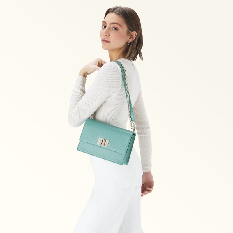 Dámské Crossbody Kabelky Furla 1927 Mátově Zelená | 8920-WCRAP