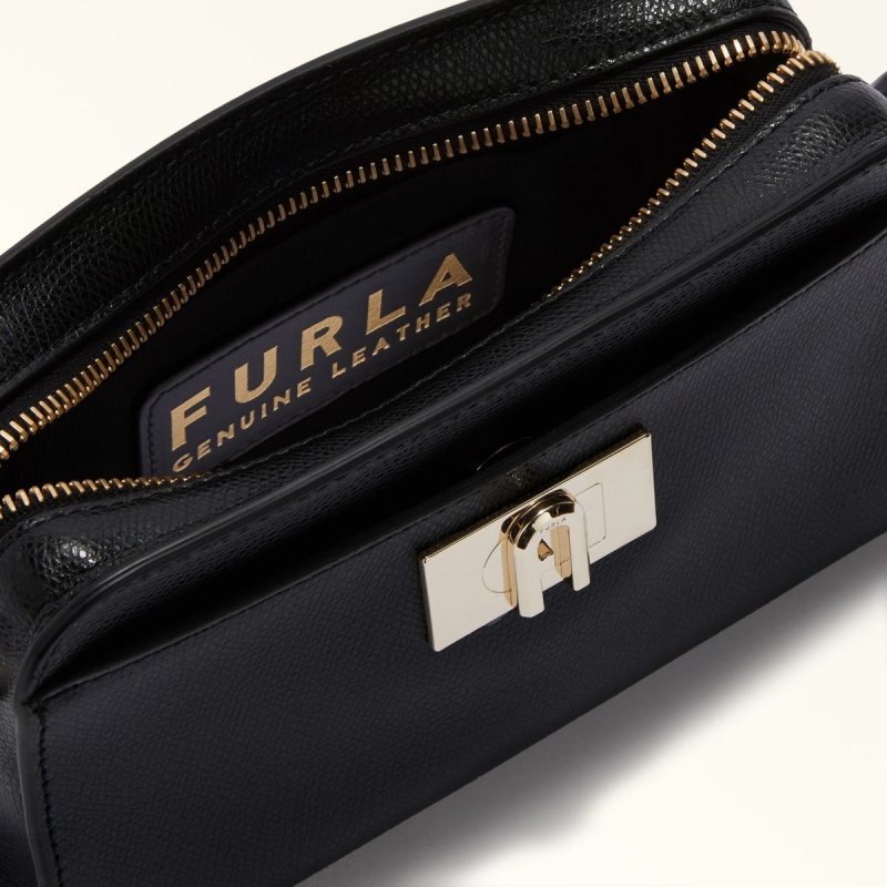 Dámské Crossbody Kabelky Furla 1927 Černé | 0743-GTWAK