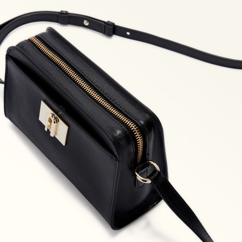 Dámské Crossbody Kabelky Furla 1927 Černé | 0743-GTWAK