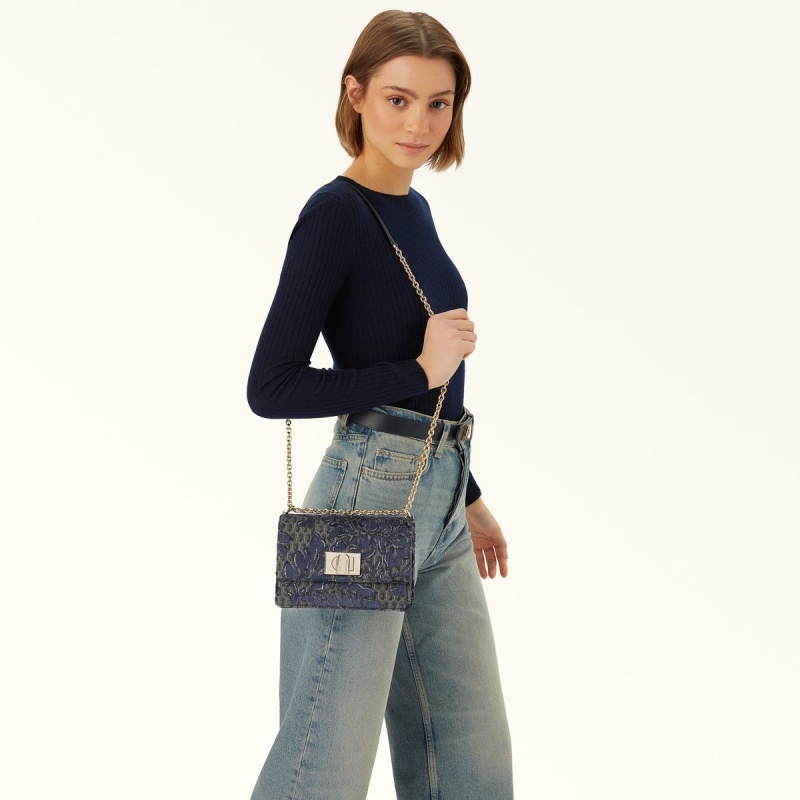 Dámské Crossbody Kabelky Furla 1927 Černé | 0639-HIKMG