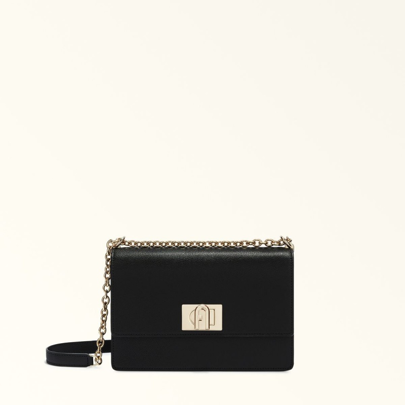 Dámské Crossbody Kabelky Furla 1927 Černé | 5098-BZKIF