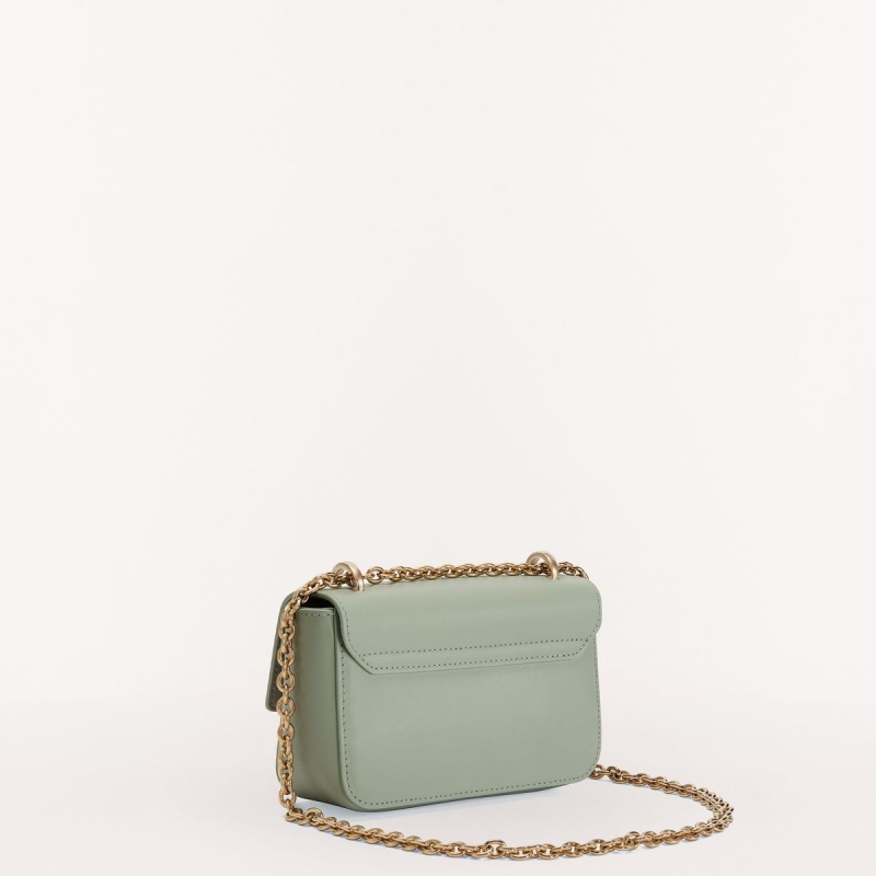 Dámské Crossbody Kabelky Furla METROPOLIS Mátově Zelená | 8751-UJKZC