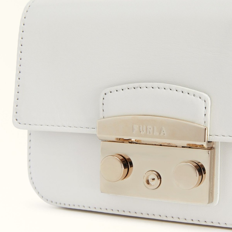 Dámské Crossbody Kabelky Furla METROPOLIS Bílé | 0483-CGPUT