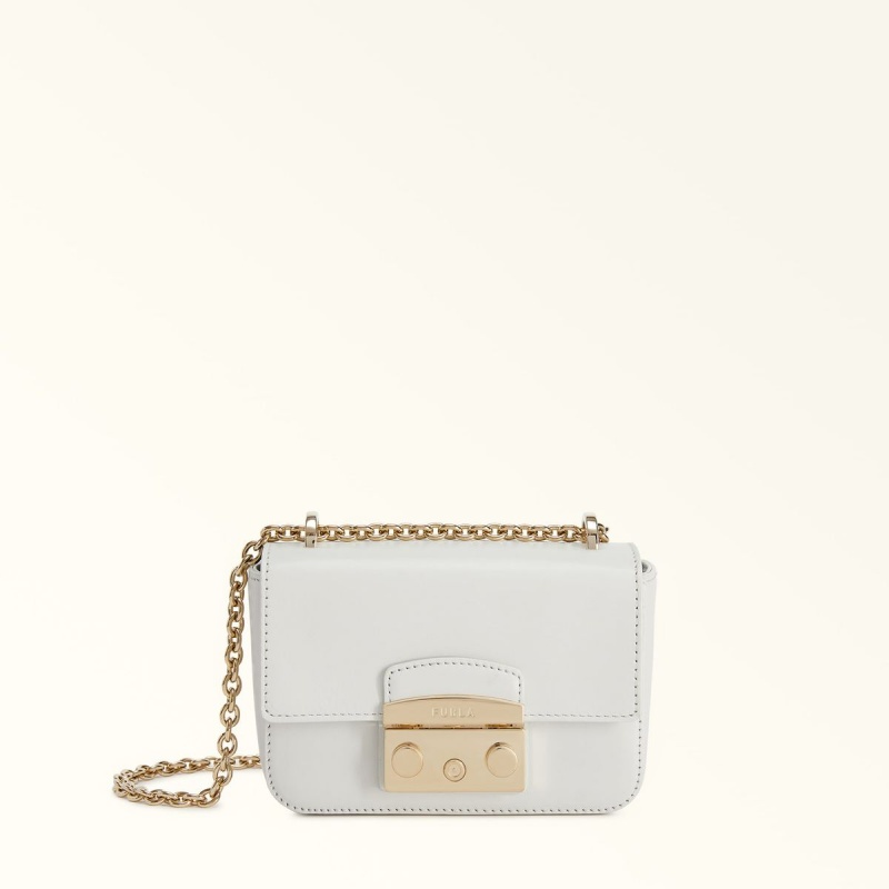 Dámské Crossbody Kabelky Furla METROPOLIS Bílé | 0483-CGPUT