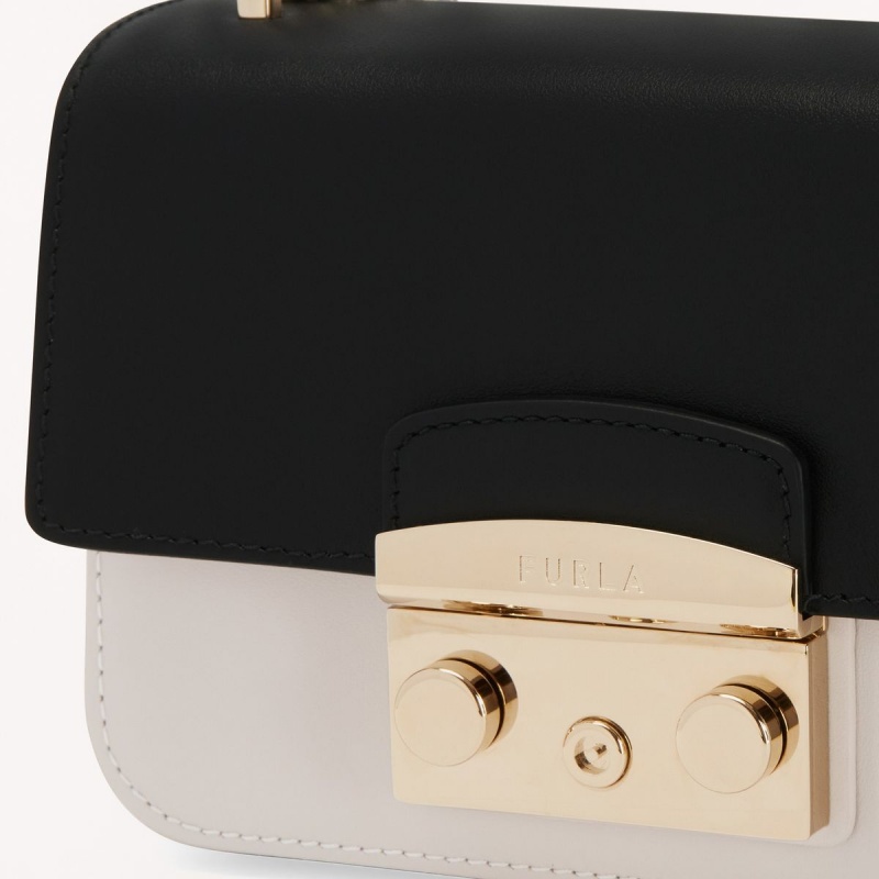 Dámské Crossbody Kabelky Furla METROPOLIS Černé | 2304-XTUOI