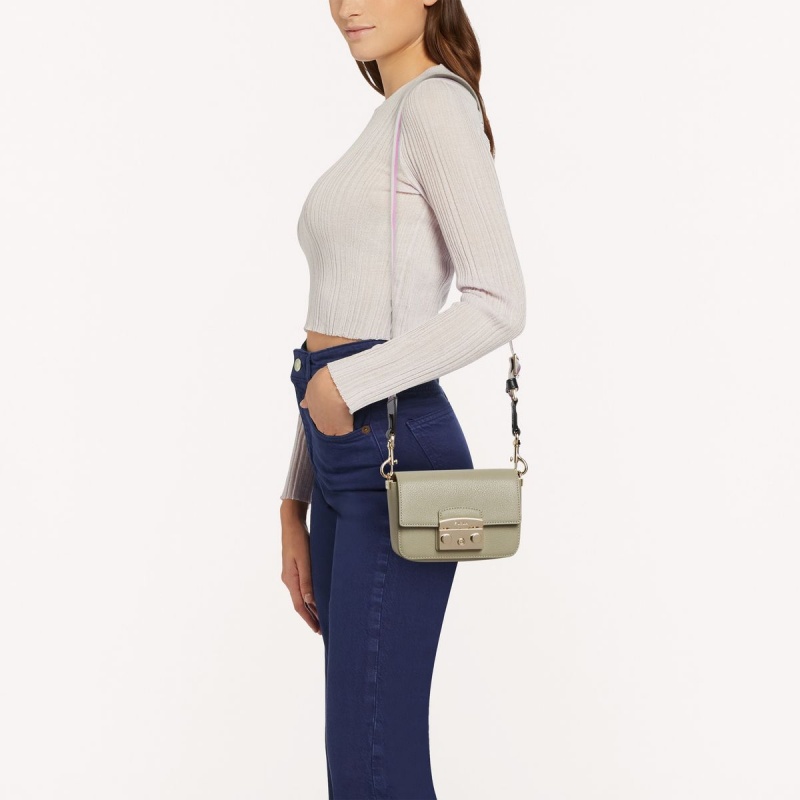 Dámské Crossbody Kabelky Furla METROPOLIS Fialové | 7934-PSECH