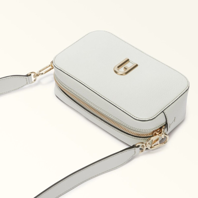 Dámské Crossbody Kabelky Furla PRIMULA Bílé | 2135-NQLMF