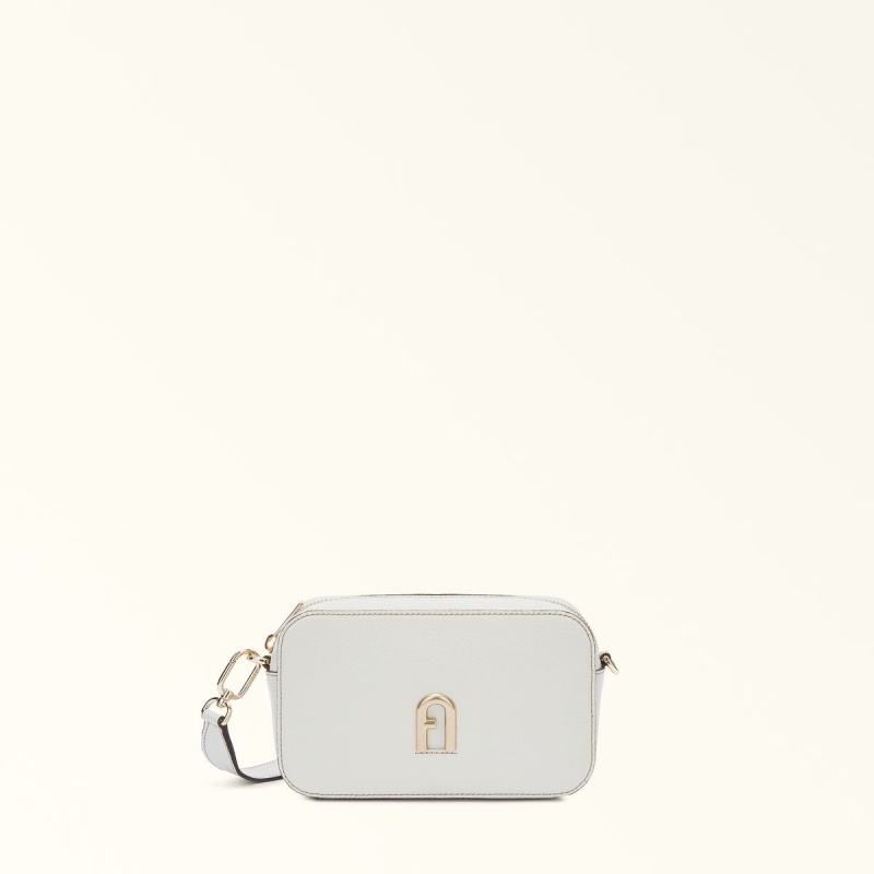 Dámské Crossbody Kabelky Furla PRIMULA Bílé | 2135-NQLMF