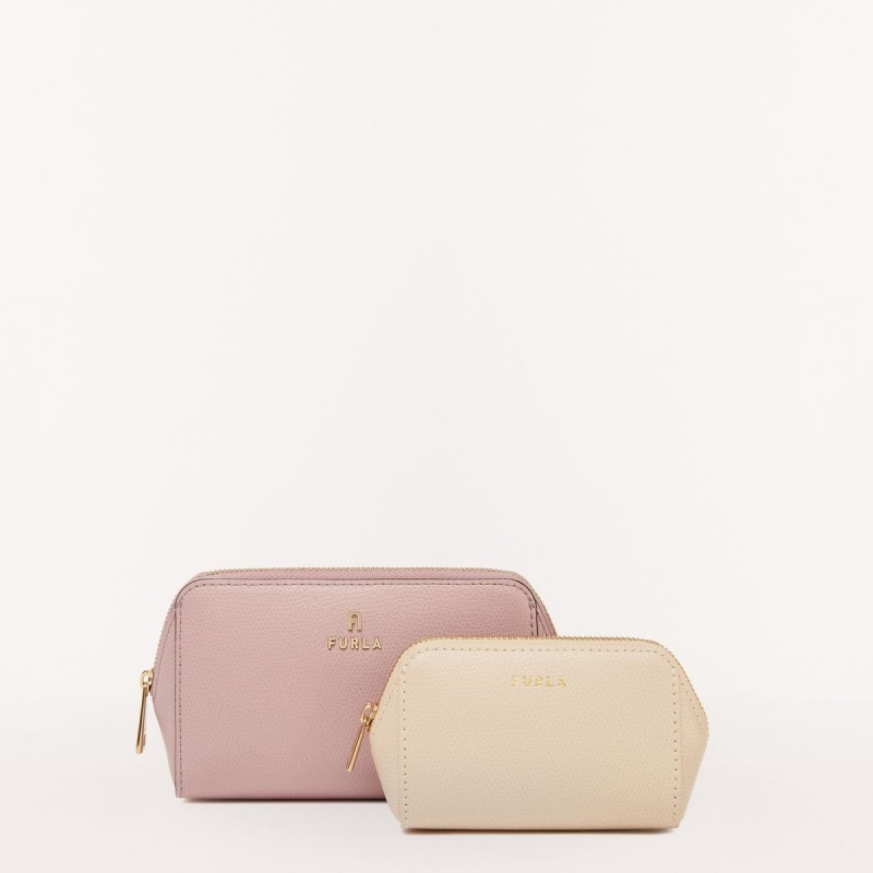 Dámské Pouches Furla CAMELIA Růžové | 2183-XOMRL